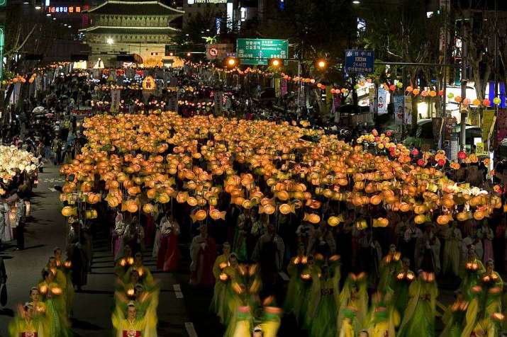 Lantern parade in Seoul. From ich.unesco.org