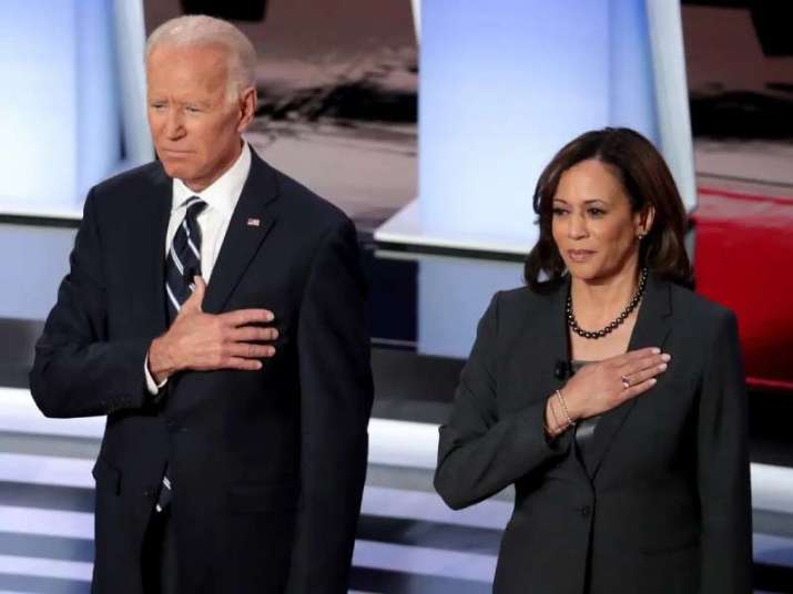 US president Joe Biden and vice president Kamala Harris. From businessinsider.com