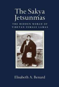 Book cover featuring <i>jetsunma</i>, age 19. By April Dolkar, The Sapan Fund.